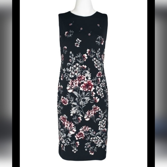 White House Black Market Dresses & Skirts - NWOT White House Black Market Sleeveless Floral Dress Size XSMALL